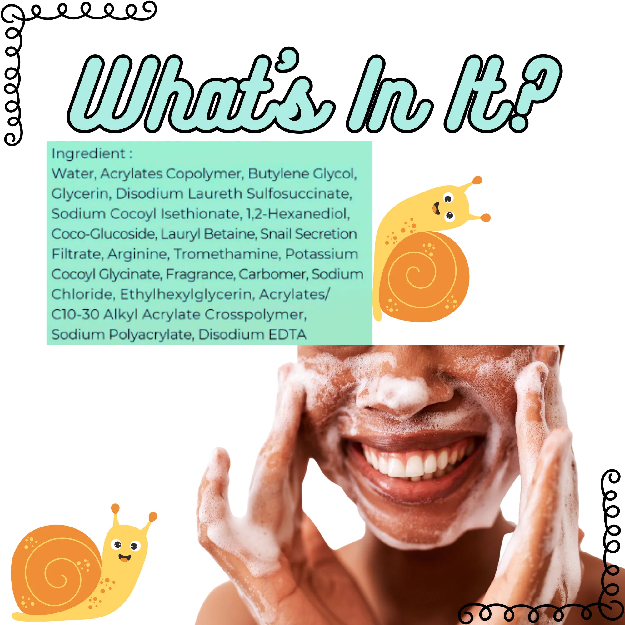 HydraGlow Snail Cleanser