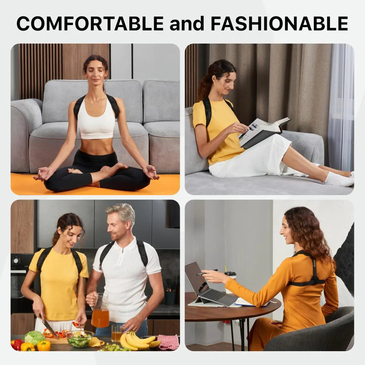 Adjustable Back Brace Posture Corrector Uni-Size