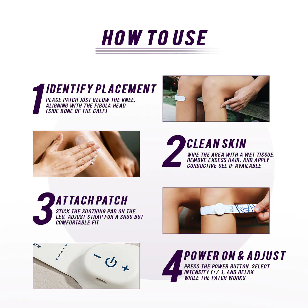 Leg Revive Pulse Therapy Patch