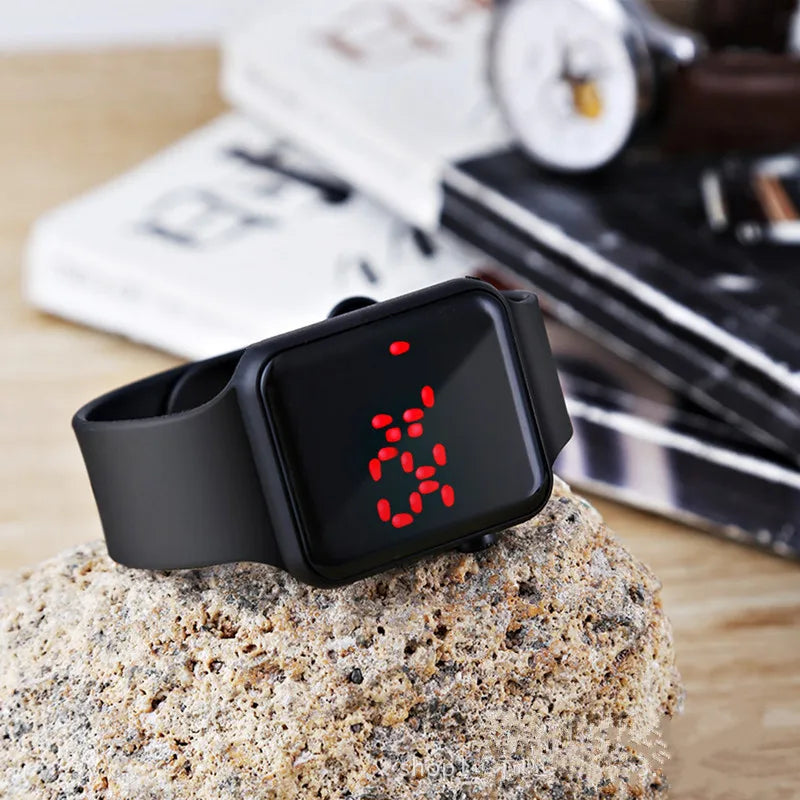 Fashion Casual LED Digital Watch – Unisex