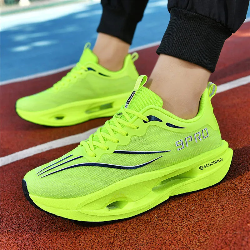 Men’s Athletic Sneakers – Lightweight, Breathable, Air Cushion, Non-Skid Running Shoes