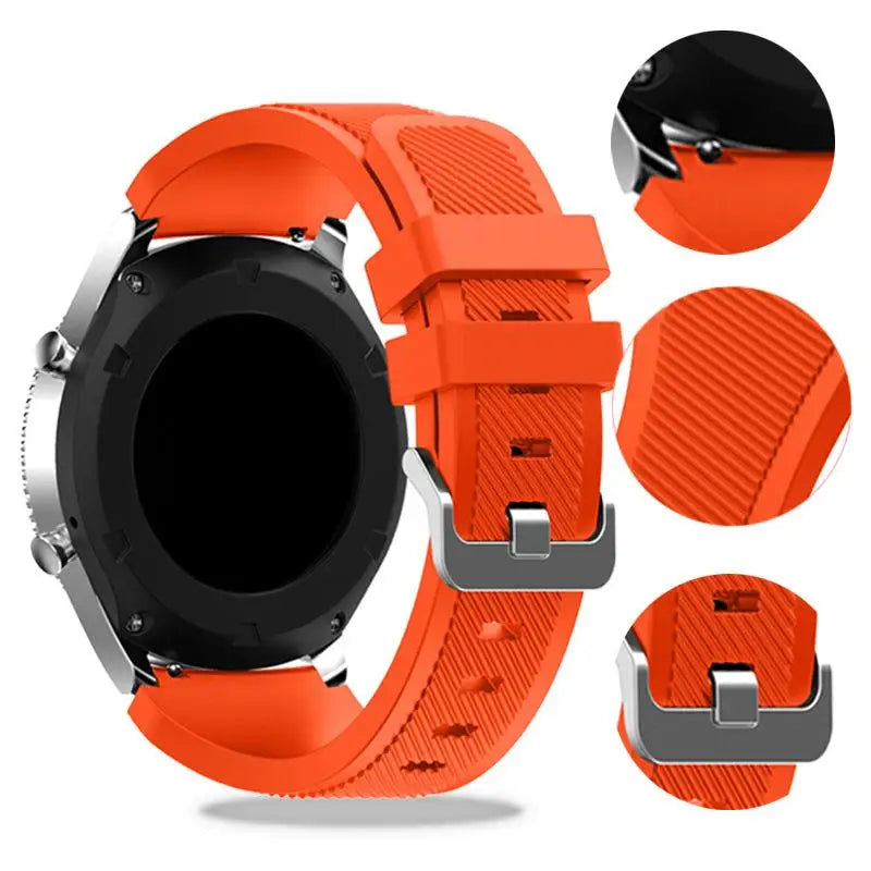 22mm Breathable Silicone Strap for Huawei Watch GT Series