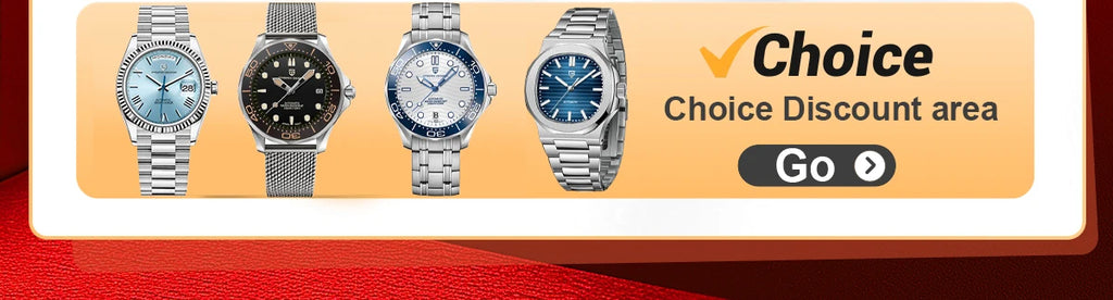 PAGANI DESIGN Men’s Mechanical Watch – Sapphire Crystal