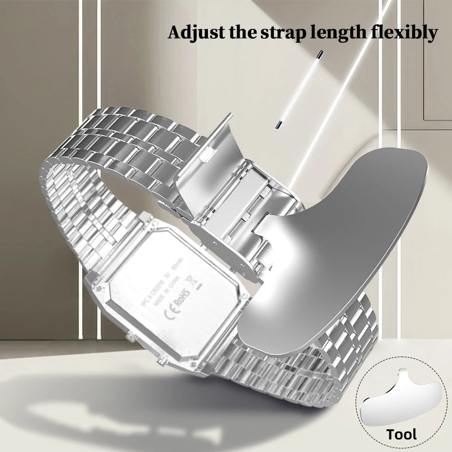 Retro Men’s Solar Digital Sport Watch – Multifunctional