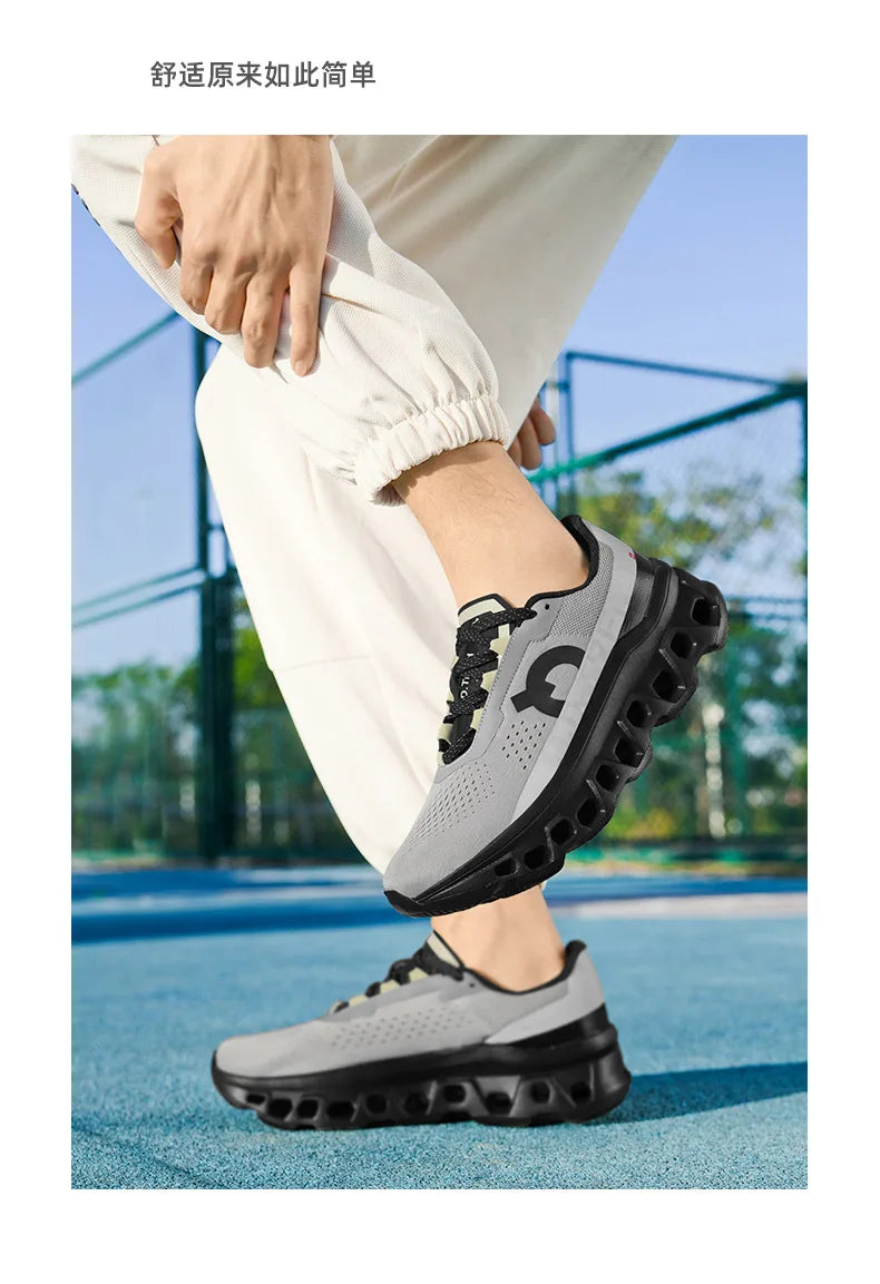 Men’s Sports Sneakers – Comfortable, Lightweight, Air-Cushion Running & Outdoor Shoes