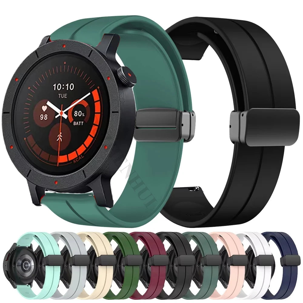 22mm Magnetic Silicone Strap for CMF Watch Pro