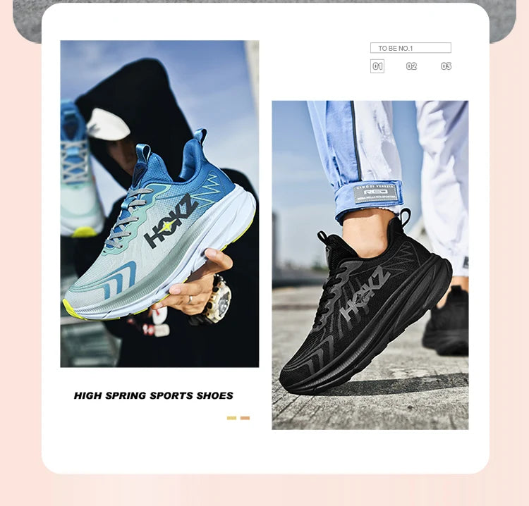 Autumn & Winter Running Shoes – Fashionable, Shock-Absorbing, Comfortable & Breathable Sports Shoes