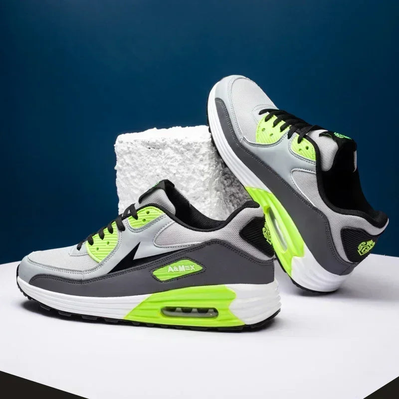 Men's Running Shoes Breathable Air Cushion Sneakers Athletics Sport Trainer Tennis Basketball Shoes