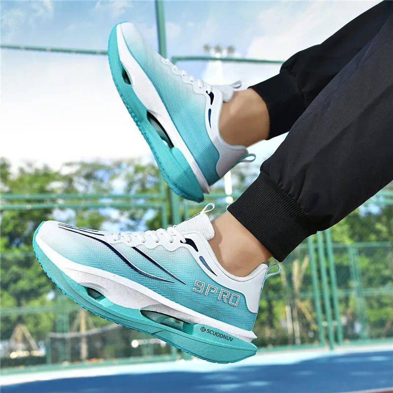 Men’s Athletic Sneakers – Lightweight, Breathable, Air Cushion, Non-Skid Running Shoes