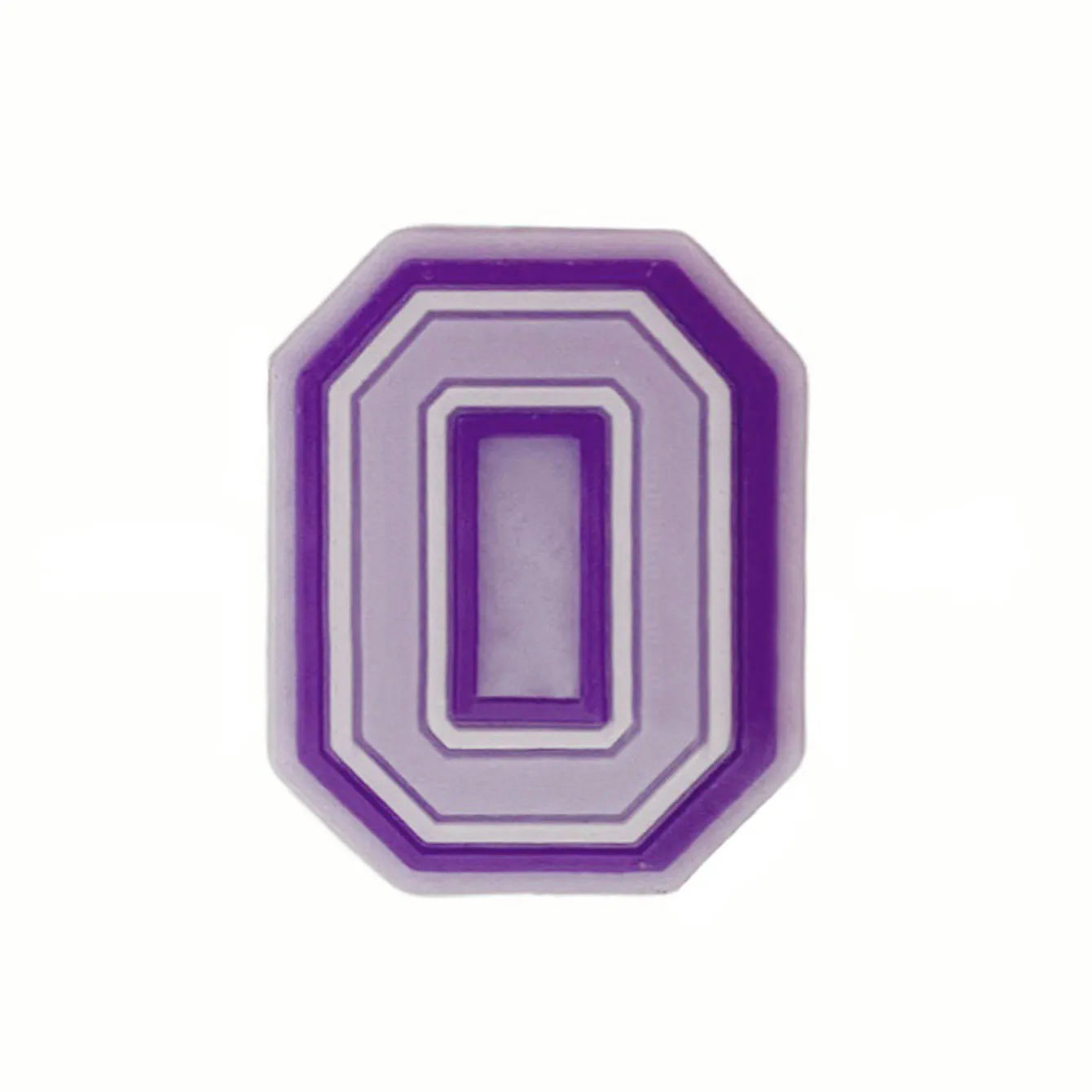 Purple Alphabet Letter Pins Shoe Charms for Crocs Clog Bubble Slides Accessories DIY Shoe Decoration Buckle Charms Party Gifts