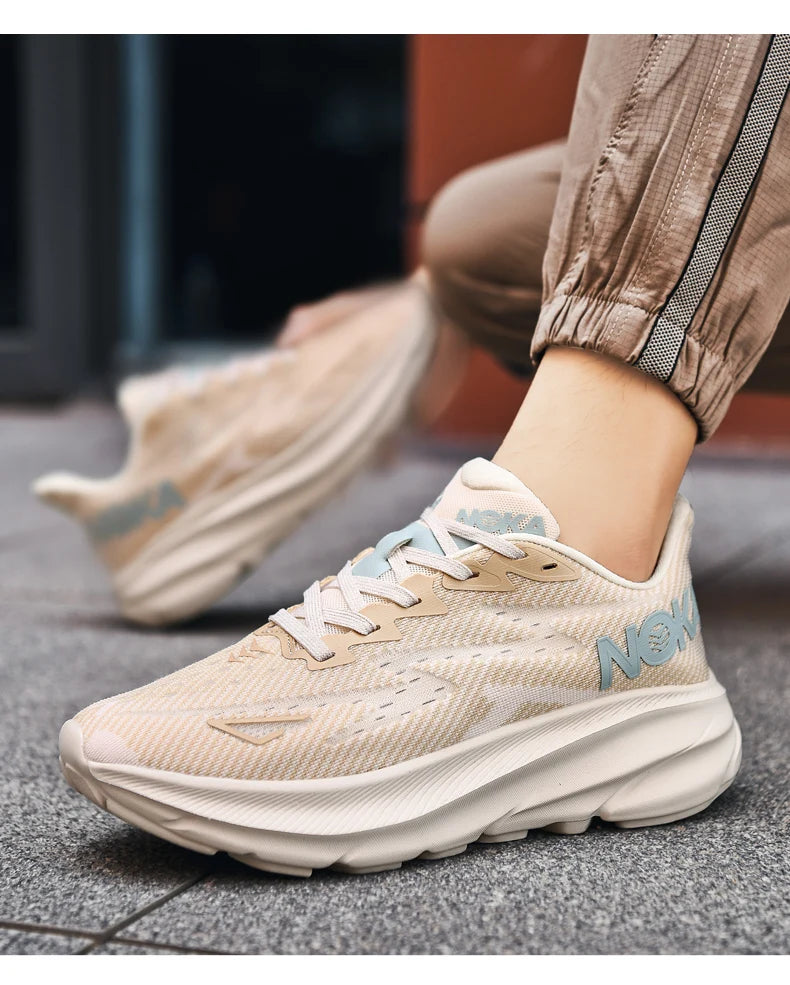 Unisex Running Sneakers – Cushioned, Professional Athletic Shoes for Marathon & Tennis