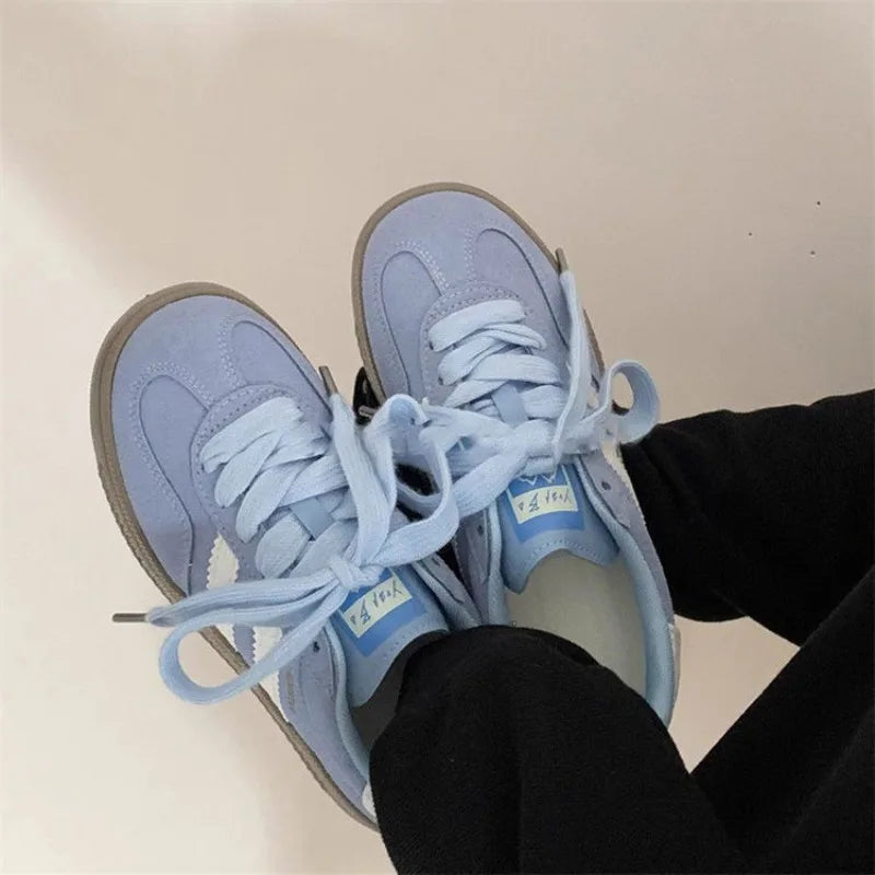 Women’s Casual Sneakers – Lace-Up Vulcanized, Luxury Tennis & Running Shoes