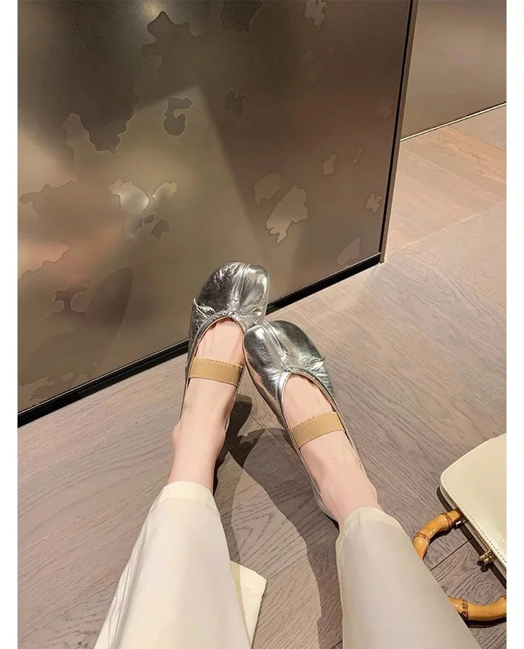 Women’s Split-Toe Flats – Retro Casual Loafers & Soft Moccasin Sneakers