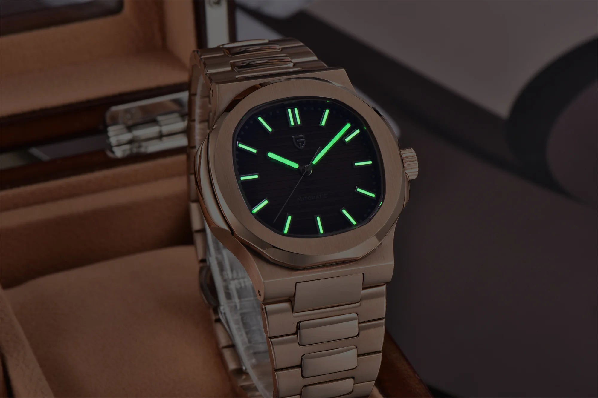 PAGANI DESIGN Men’s Mechanical Watch – Sapphire Crystal