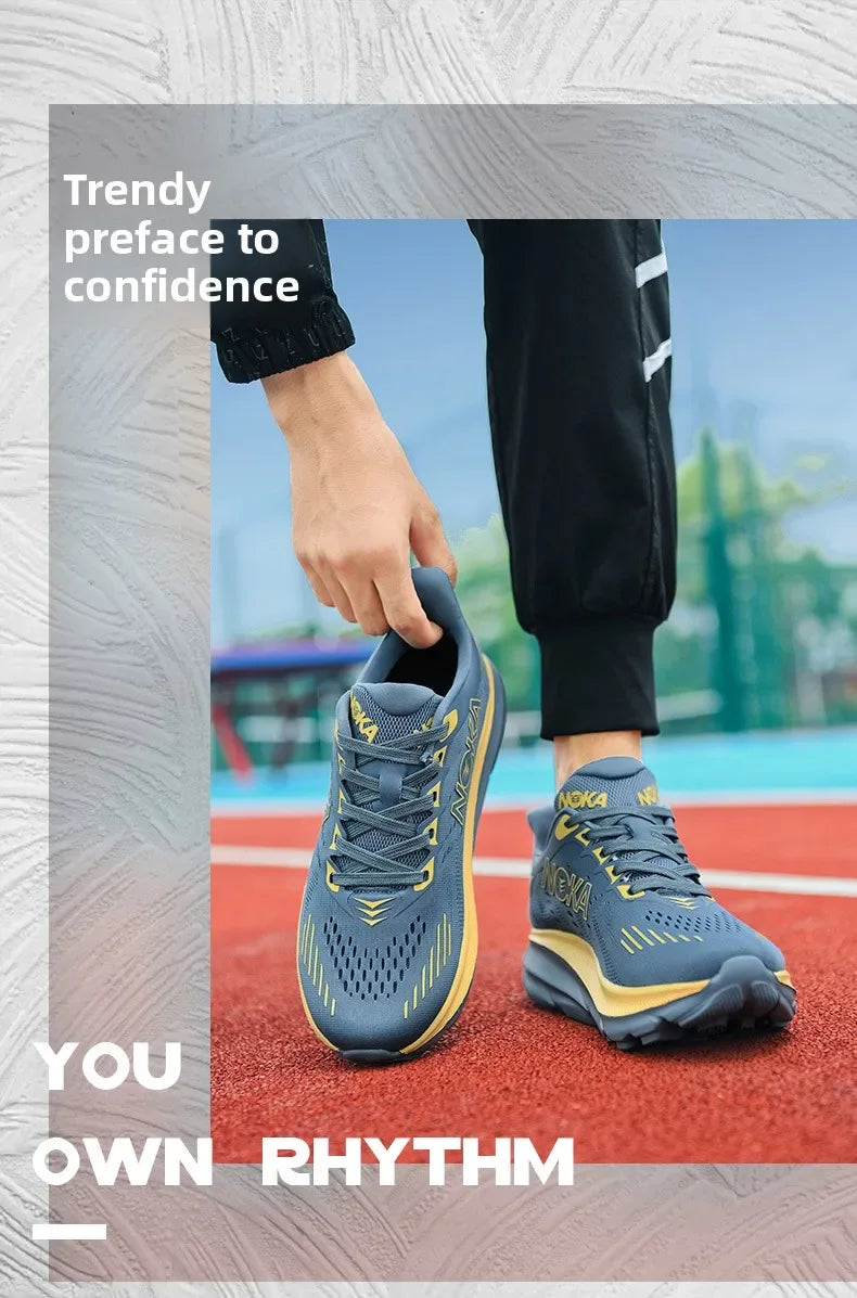 Unisex Running Sneakers – Breathable, Ultralight, Air-Cushion Athletic Shoe