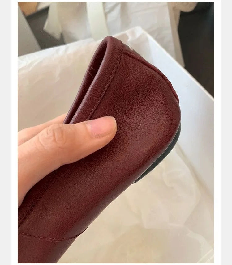 Women’s Split-Toe Flats – Retro Casual Loafers & Soft Moccasin Sneakers