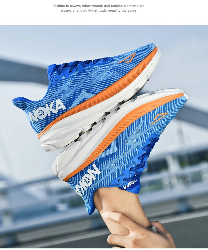 Unisex Running Sneakers – Cushioned, Professional Athletic Shoes for Marathon & Tennis