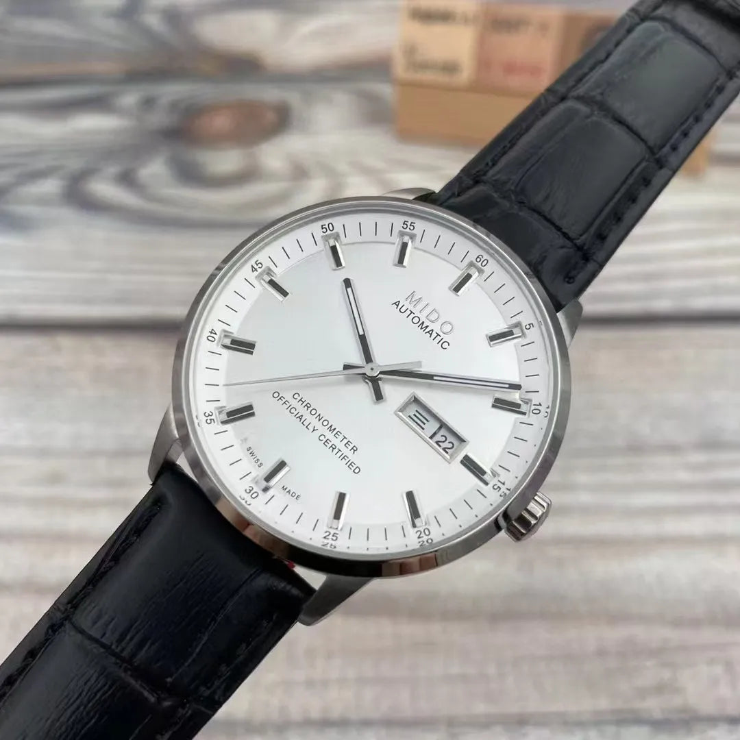 Men’s Automatic Mechanical Watch – Stainless Steel, Sport, Running, Mountaineering, Waterproof