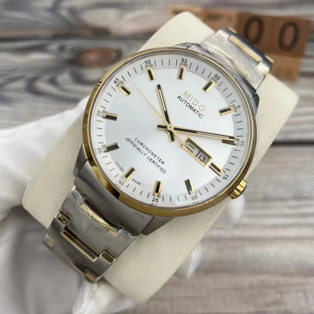 Men’s Automatic Mechanical Watch – Stainless Steel, Sport, Running, Mountaineering, Waterproof