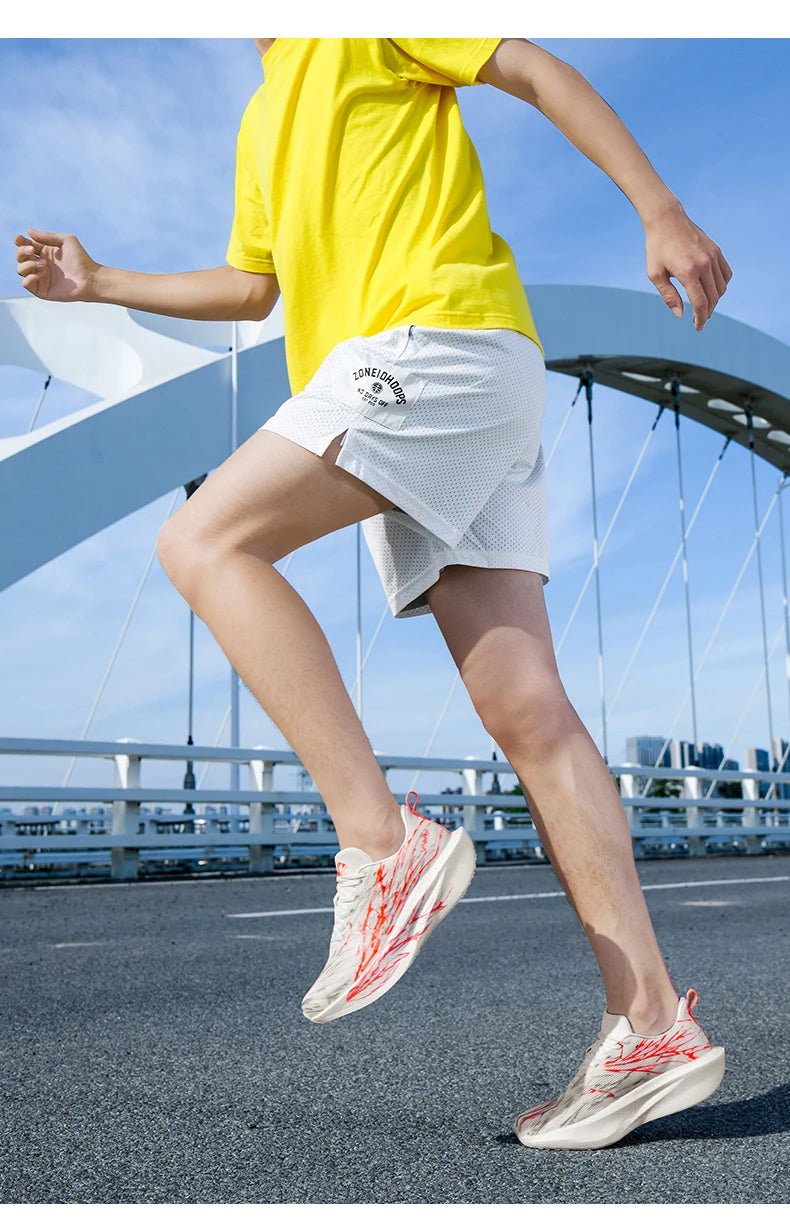 New Running Sneakers Men Lightweight Breathable Wear-Resistant Soft Gym Jogging Shoes Comfort Marathon Athletic Sports Shoes Man