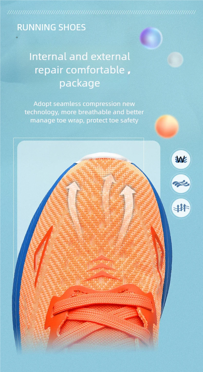 Unisex Running Sneakers – Cushioned, Professional Athletic Shoes for Marathon & Tennis