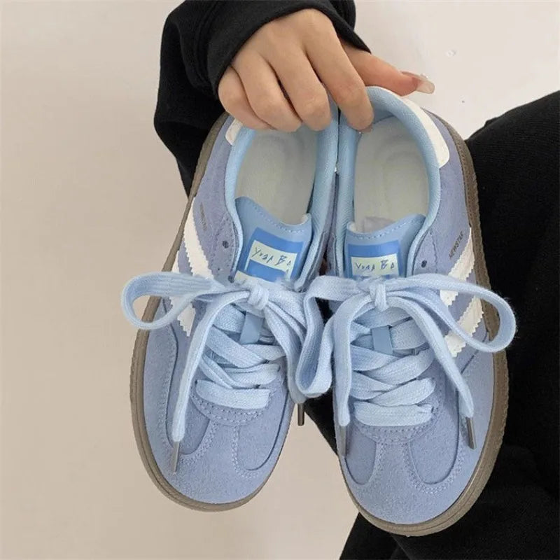 Women’s Casual Sneakers – Lace-Up Vulcanized, Luxury Tennis & Running Shoes