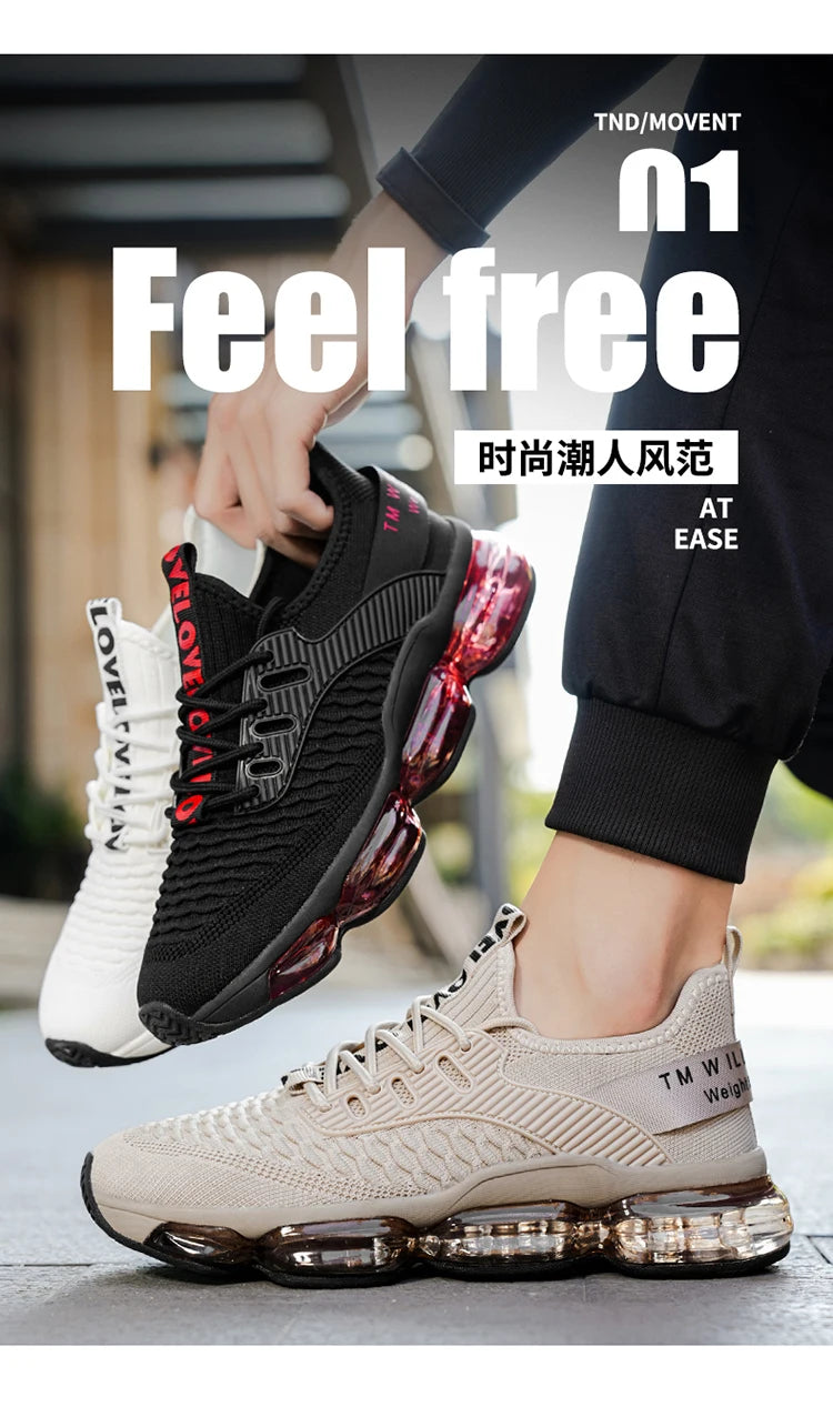 Men’s Fashion Sneakers – Breathable Casual Trainers & Running Shoes