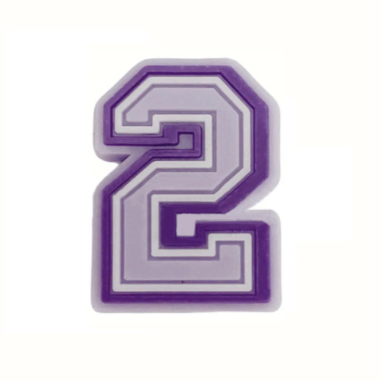 Purple Alphabet Letter Pins Shoe Charms for Crocs Clog Bubble Slides Accessories DIY Shoe Decoration Buckle Charms Party Gifts