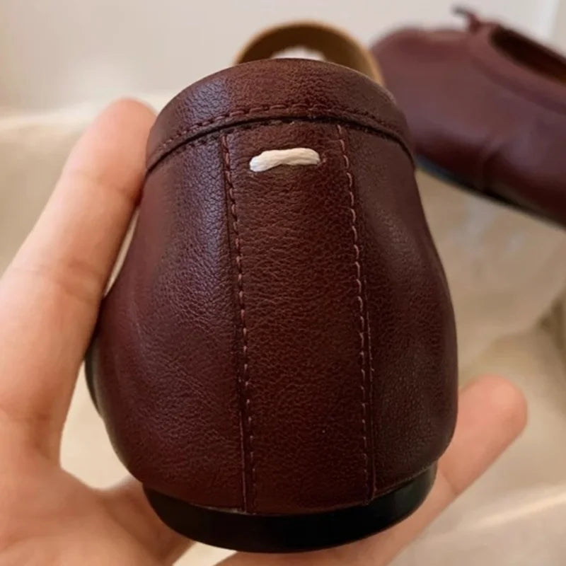 Women’s Split-Toe Flats – Retro Casual Loafers & Soft Moccasin Sneakers