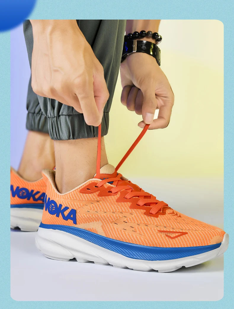 Unisex Running Sneakers – Cushioned, Professional Athletic Shoes for Marathon & Tennis