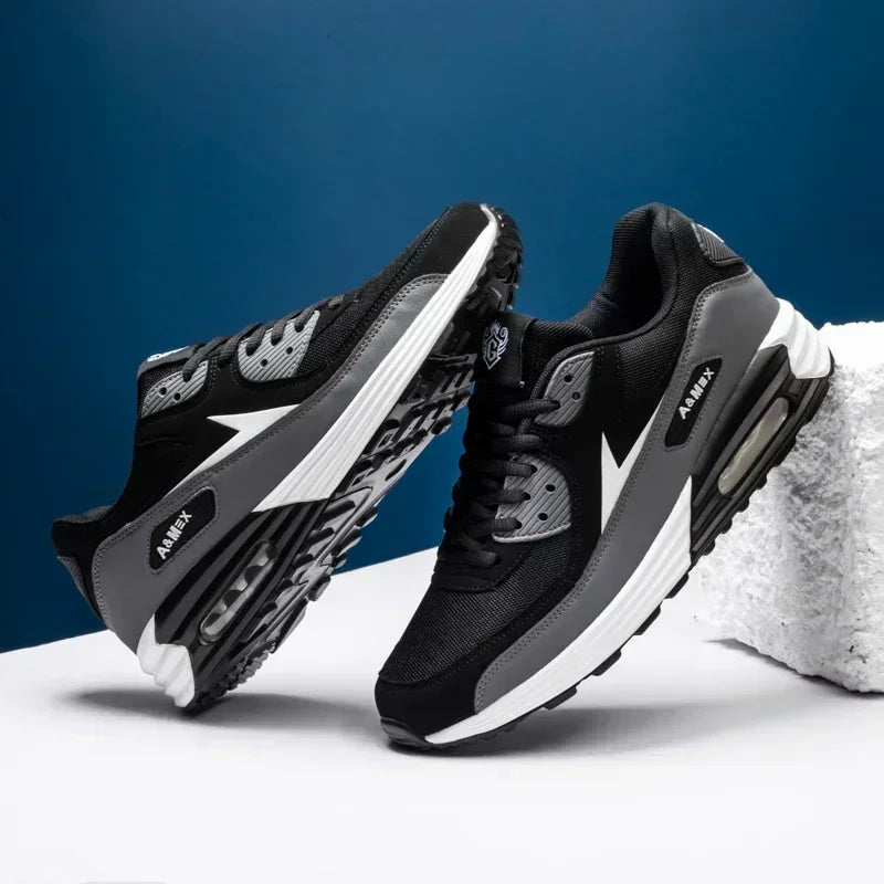 Men's Running Shoes Breathable Air Cushion Sneakers Athletics Sport Trainer Tennis Basketball Shoes