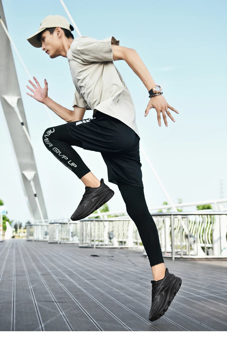 Unisex Running Sneakers – Cushioned, Professional Athletic Shoes for Marathon & Tennis