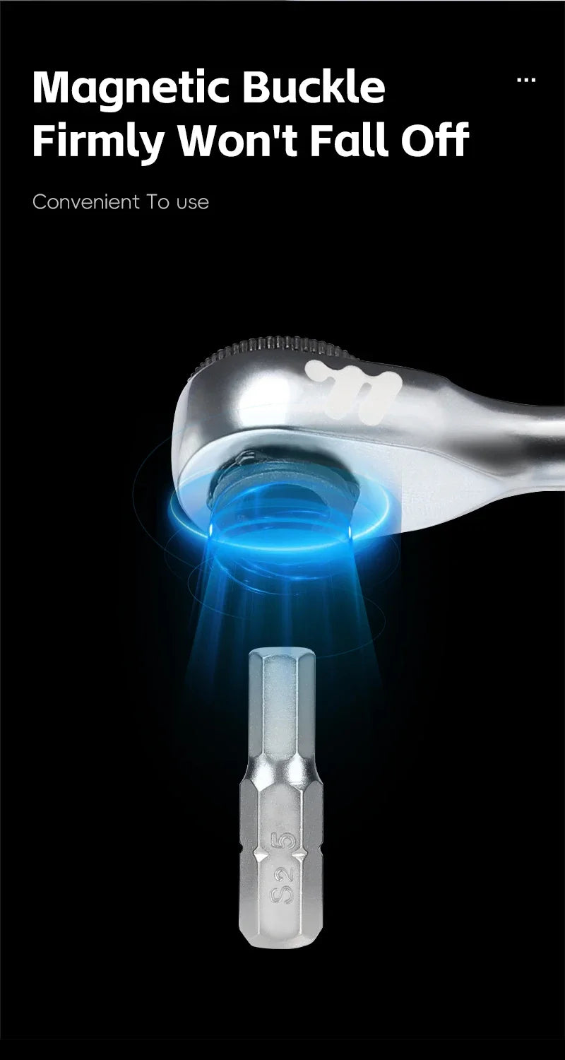 WEST BIKING Portable Ratchet Wrench Kit Multifunction Bicycle Tools 14 In 1 Multitool Set Tyre Lever MTB Road Bike Gadgets