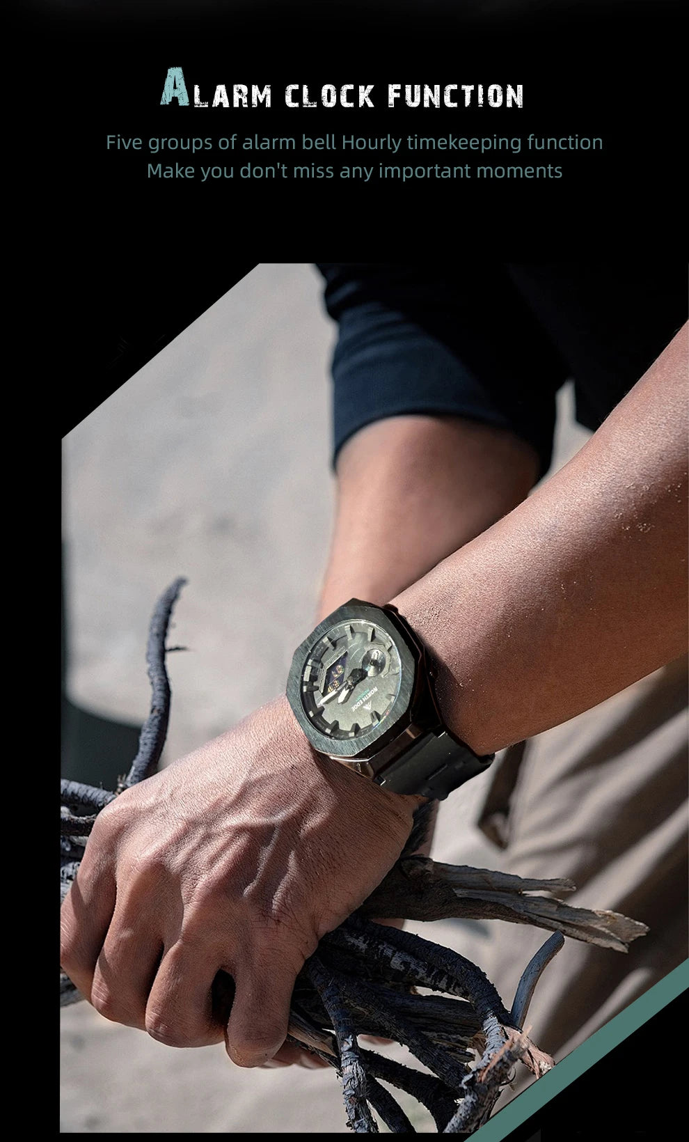 NORTH EDGE MERCURY Men’s Waterproof Digital Sports Watch