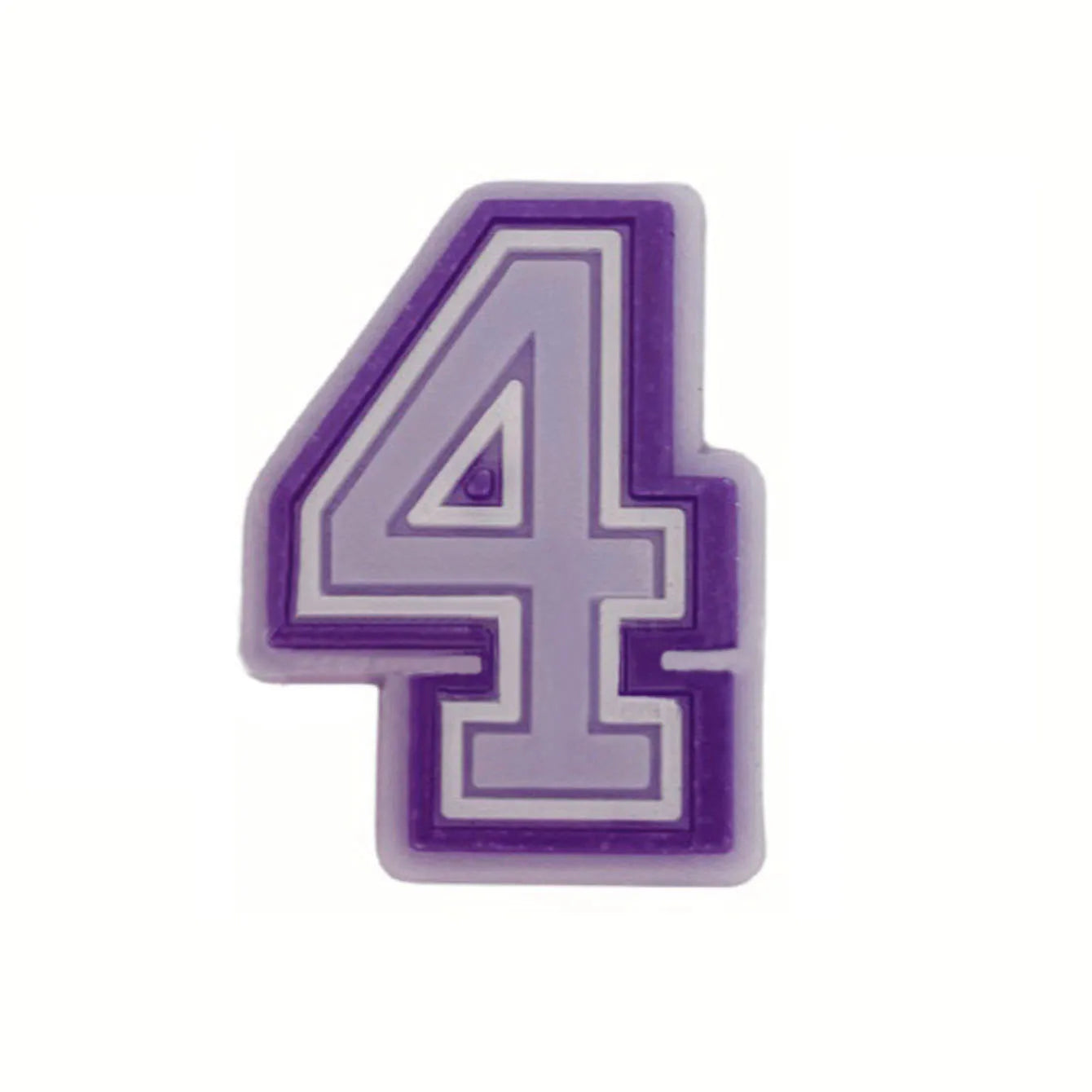 Purple Alphabet Letter Pins Shoe Charms for Crocs Clog Bubble Slides Accessories DIY Shoe Decoration Buckle Charms Party Gifts