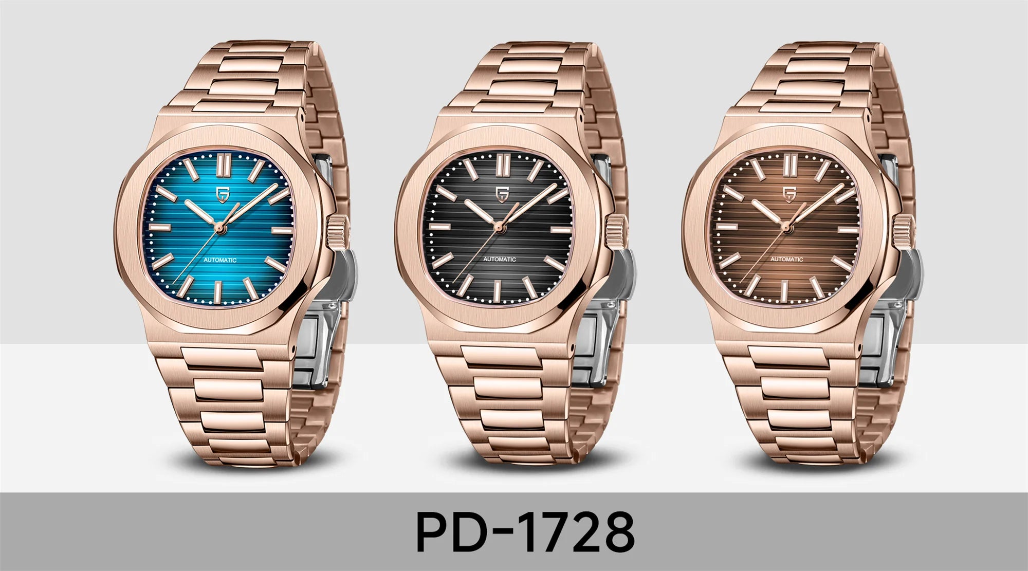 PAGANI DESIGN Men’s Mechanical Watch – Sapphire Crystal