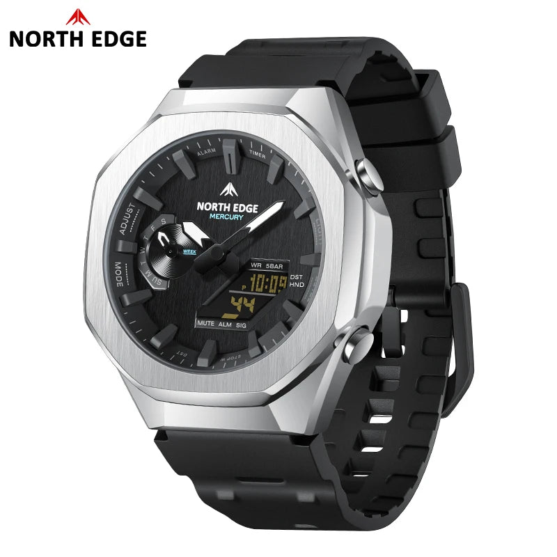 NORTH EDGE MERCURY Men’s Waterproof Digital Sports Watch