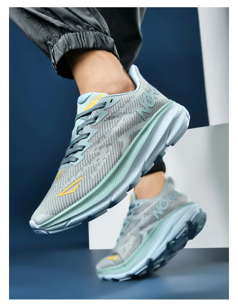 Unisex Running Sneakers – Cushioned, Professional Athletic Shoes for Marathon & Tennis