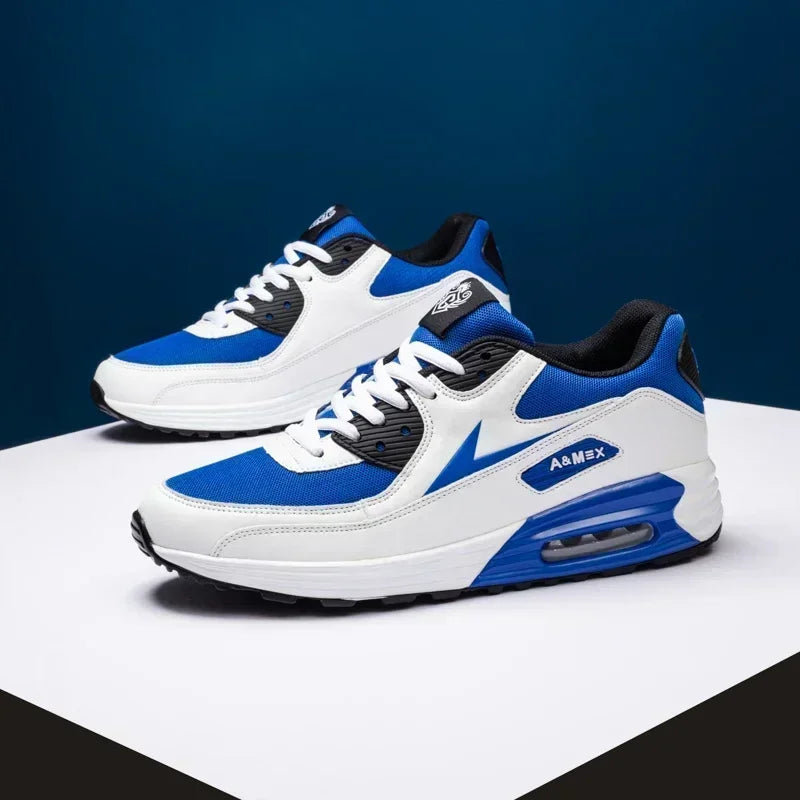 Men's Running Shoes Breathable Air Cushion Sneakers Athletics Sport Trainer Tennis Basketball Shoes