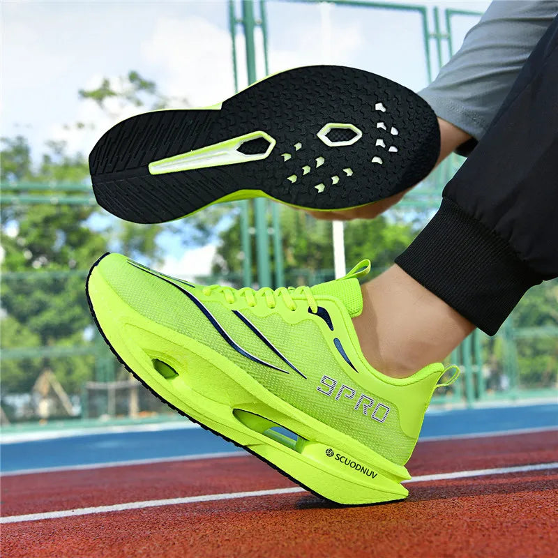 Men’s Athletic Sneakers – Lightweight, Breathable, Air Cushion, Non-Skid Running Shoes