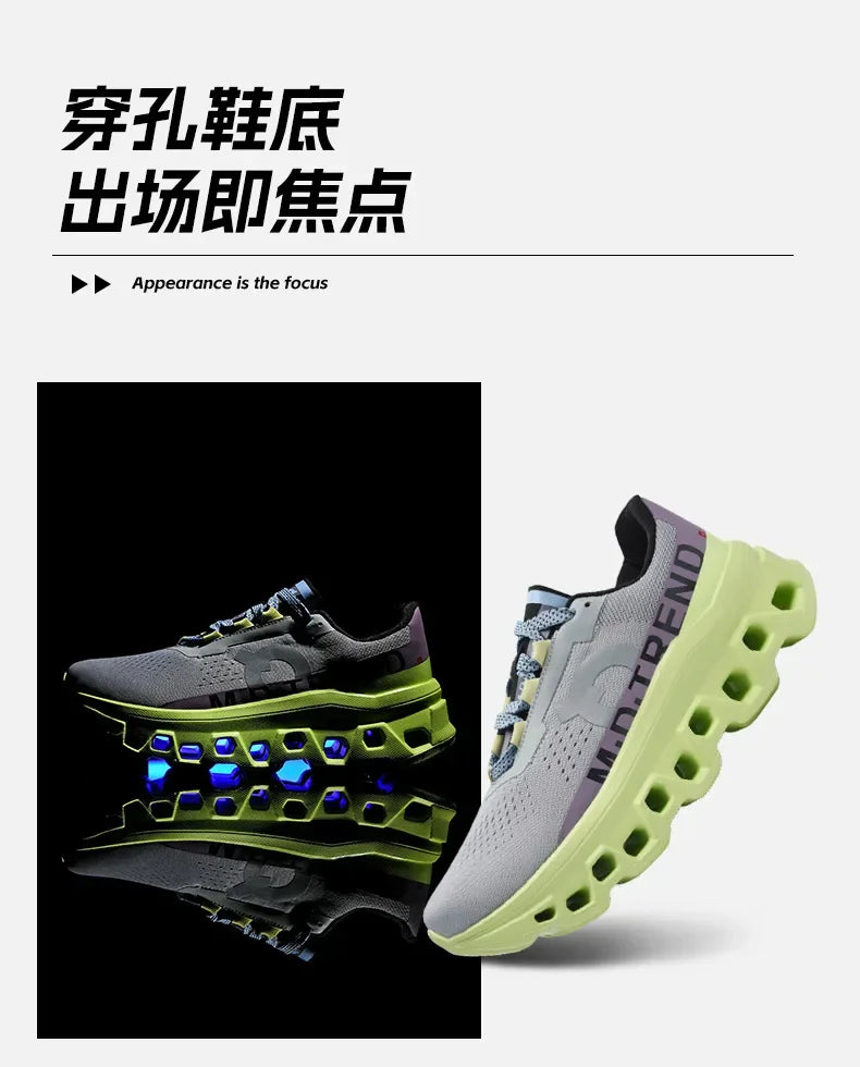 Men’s Sports Sneakers – Comfortable, Lightweight, Air-Cushion Running & Outdoor Shoes