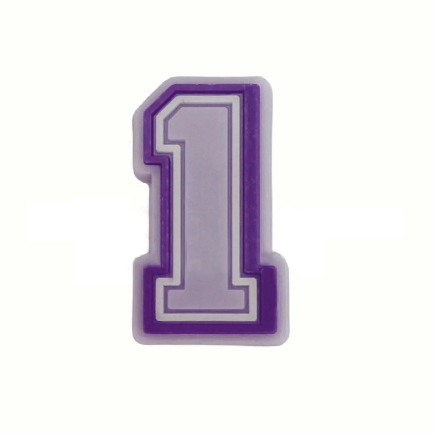 Purple Alphabet Letter Pins Shoe Charms for Crocs Clog Bubble Slides Accessories DIY Shoe Decoration Buckle Charms Party Gifts