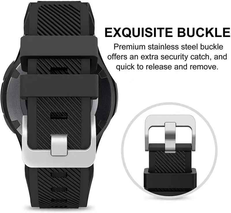 22mm Breathable Silicone Strap for Huawei Watch GT Series