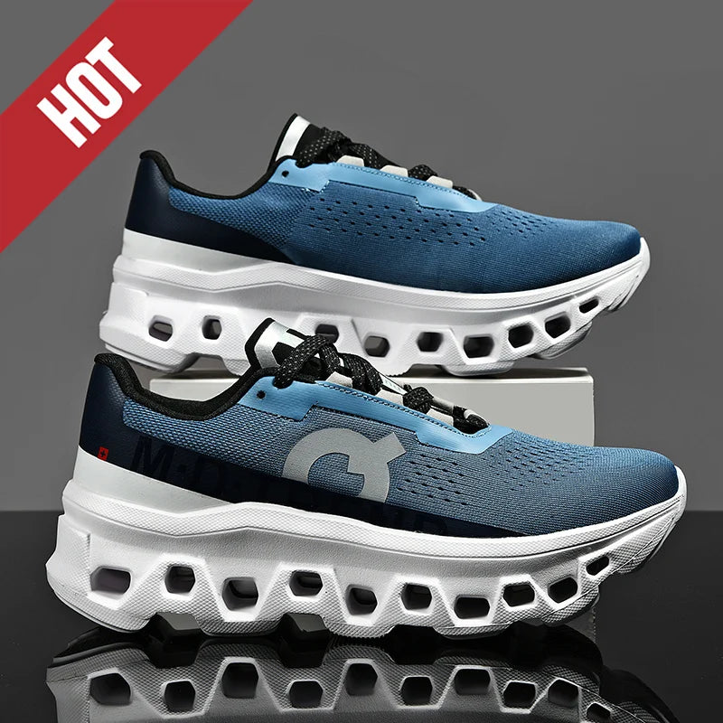 Men’s Sports Sneakers – Comfortable, Lightweight, Air-Cushion Running & Outdoor Shoes