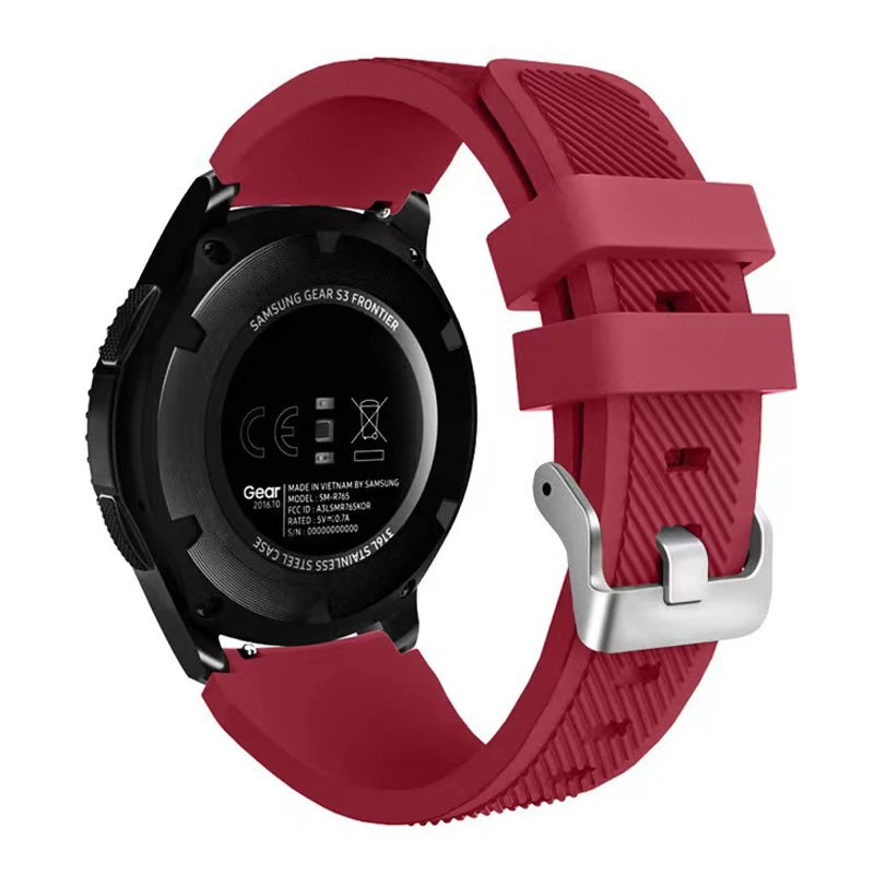 22mm Breathable Silicone Strap for Huawei Watch GT Series