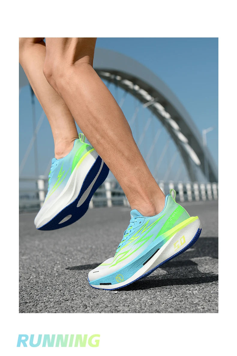 New Running Sneakers Men Lightweight Breathable Wear-Resistant Soft Gym Jogging Shoes Comfort Marathon Athletic Sports Shoes Man