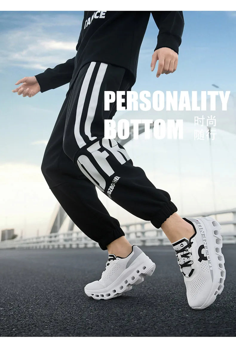 Men’s Sports Sneakers – Comfortable, Lightweight, Air-Cushion Running & Outdoor Shoes