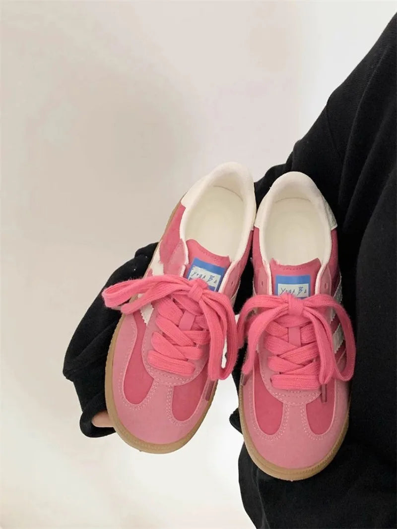 Women’s Casual Sneakers – Lace-Up Vulcanized, Luxury Tennis & Running Shoes