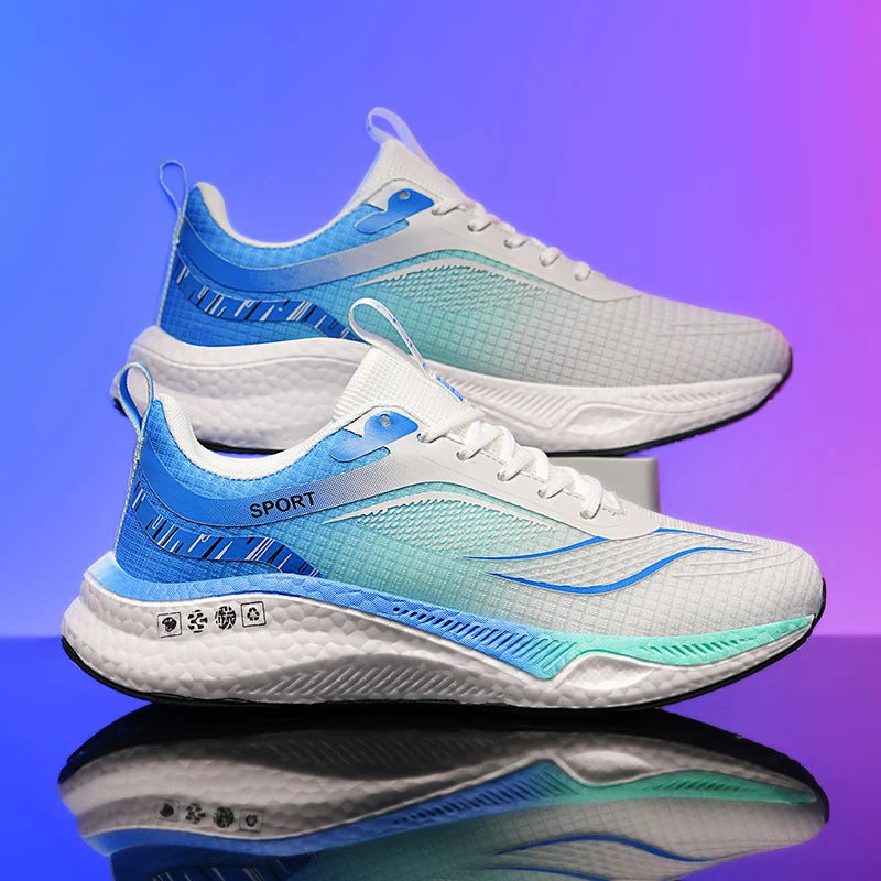 Men’s Athletic Sneakers – Lightweight, Breathable, Air Cushion, Non-Skid Running Shoes