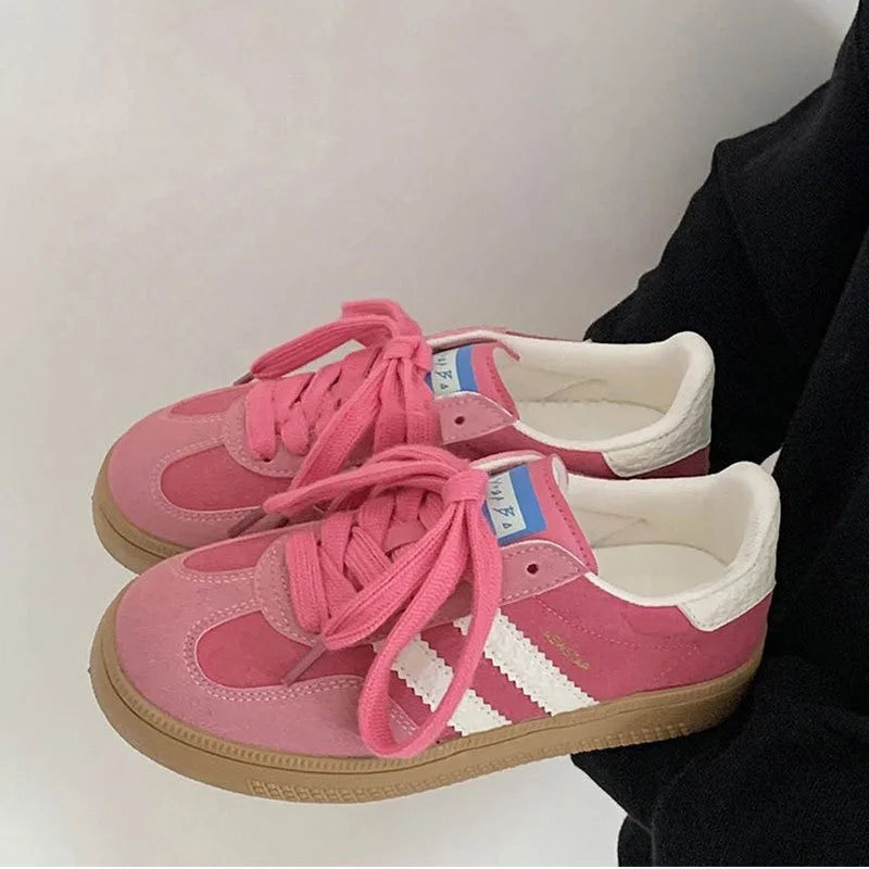 Women’s Casual Sneakers – Lace-Up Vulcanized, Luxury Tennis & Running Shoes